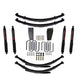 6 in. Lift System w/ Black MAX Shocks <br> 80-98 Ford F-250 Ford F-350