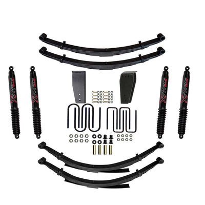 6 in. Lift System w/ Black MAX Shocks <br> 80-98 Ford F-250 Ford F-350