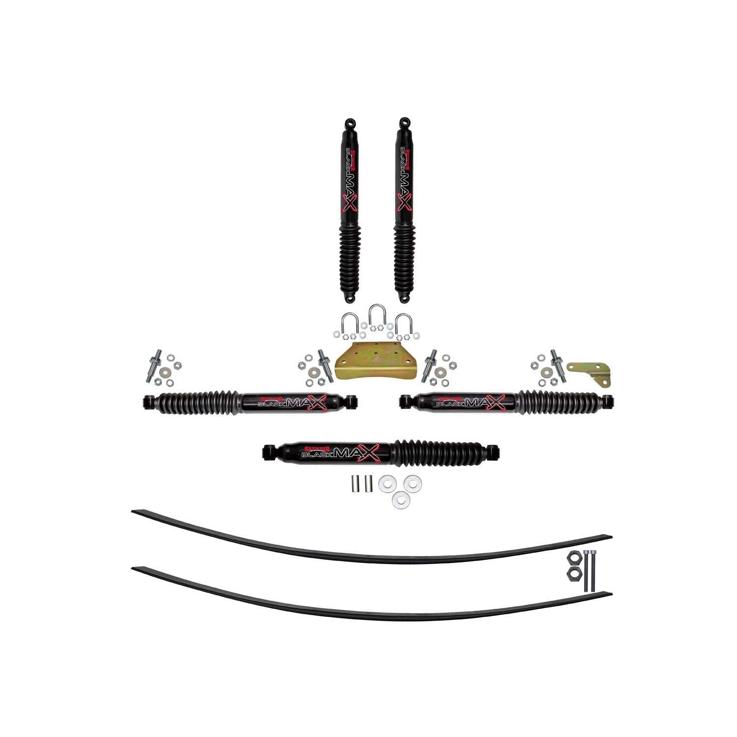 2-3 in. Lift Kit w/ Black MAX Shocks <br> 99-04 Ford F-250 F-350 Super Duty