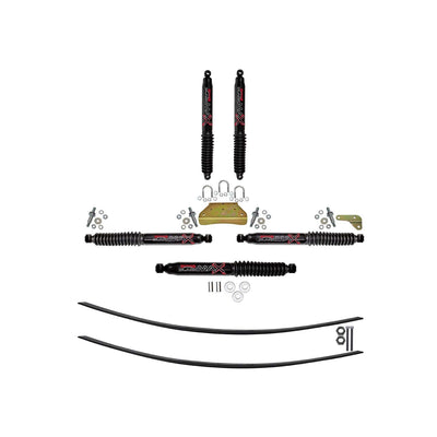 2-3 in. Lift Kit w/ Black MAX Shocks <br> 99-04 Ford F-250 F-350 Super Duty