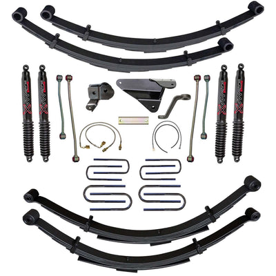 8 in. Suspension Lift w/ Black MAX Shocks <br> 00-04 Ford F-250 F-350 Super Duty Excursion