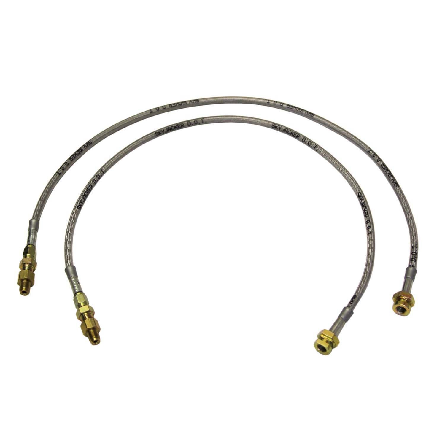 Stainless Steel Brake Line Fr <br> 68-72 Chevy K Series Pickup