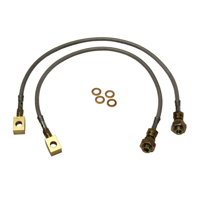 Stainless Steel Brake Line Fr <br> 75-78 Chevy/GMC k Series Pickup Blazer