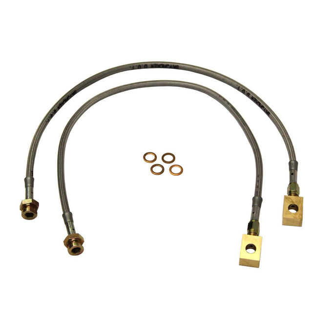 Stainless Steel Brake Line Fr <br> 75-78 Chevy/GMC k Series Pickup Blazer