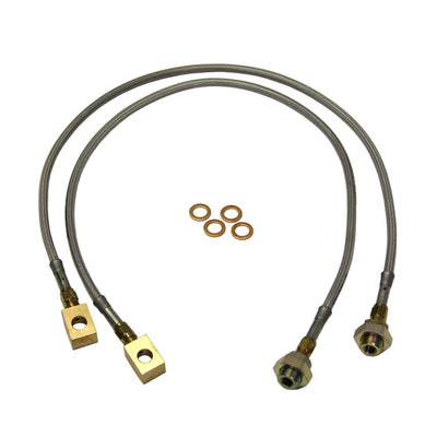 Stainless Steel Brake Line Fr <br> 75-78 Chevy/GMC k Series Pickup Blazer