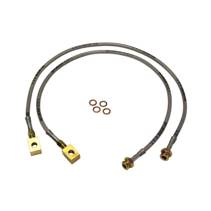 Stainless Steel Brake Line Fr <br> 79-86 Chevy K/V 10 20 1500 2500