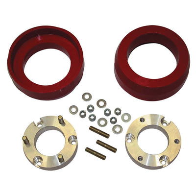 2 in. Fr Metal Spacers w/ Rr 1.25 in. Poly Spacers <br> 07-14 Toyota FJ Cruiser