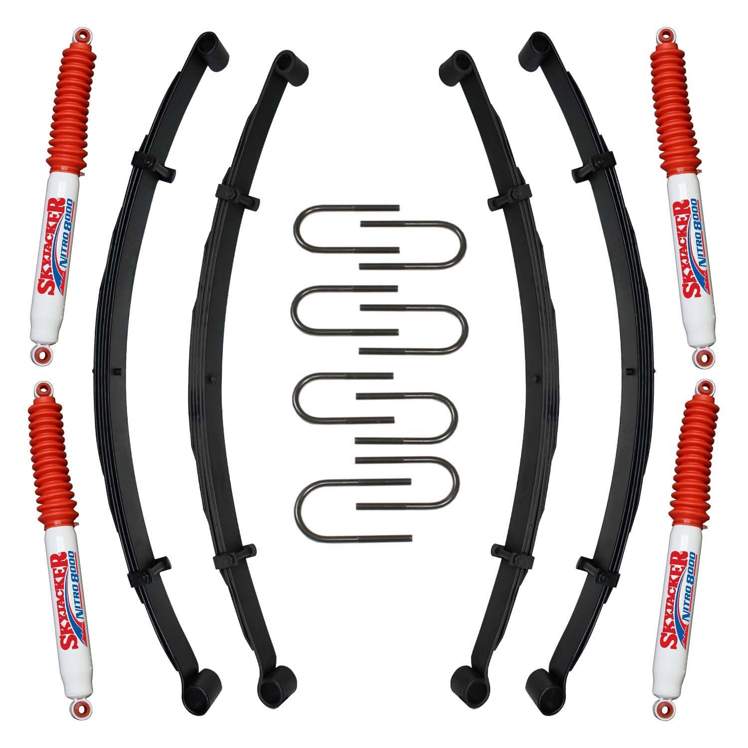 2-2.5 in. Lift Kit w/ Nitro Shocks <br> 81-86 Jeep Scrambler CJ5 CJ7