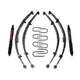 3.5-4 in. Lift Kit w/ Black MAX Shocks <br> 59-60,66-75 Jeep CJ5 CJ6£¬ 55-58 Willys