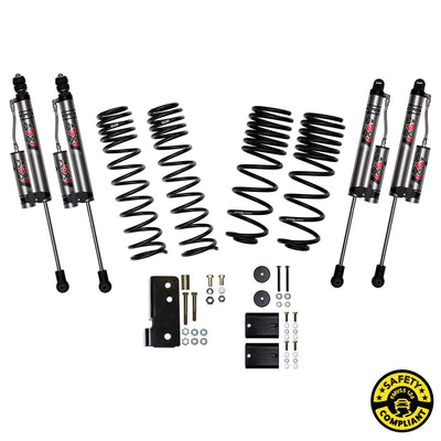2 in. Dual Rate Long Travel Lift w/ ADX 2.0 Shocks <br> 07-17 Jeep Wrangler, 2018 Wrangle JK