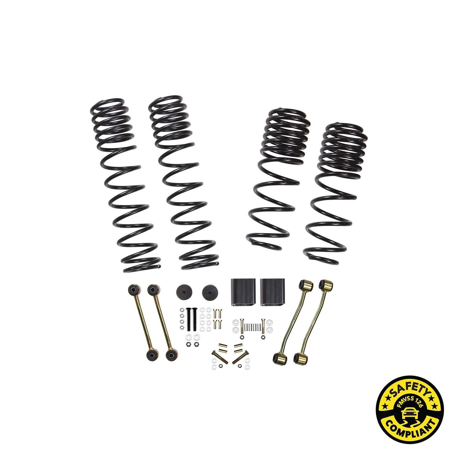2.5 in. Component Box w/ Coil Springs <br> 21-22 Jeep Wrangler
