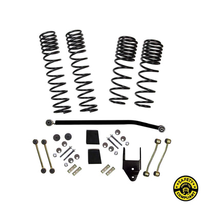 4 in. Component Box w/ Coil Springs <br> 20-22 Jeep Wrangler