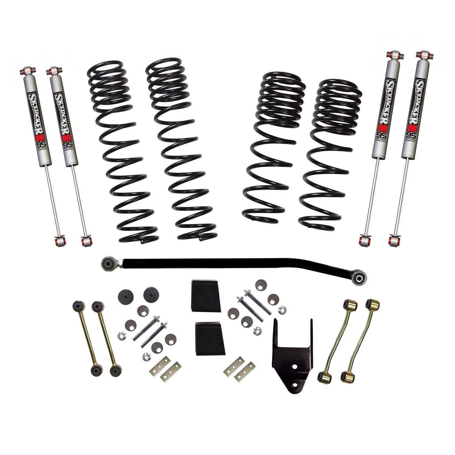 3.5in. Dual Rate-Long Travel Lift Kit w/M95 Shocks <br> 2020 Jeep Wrangler