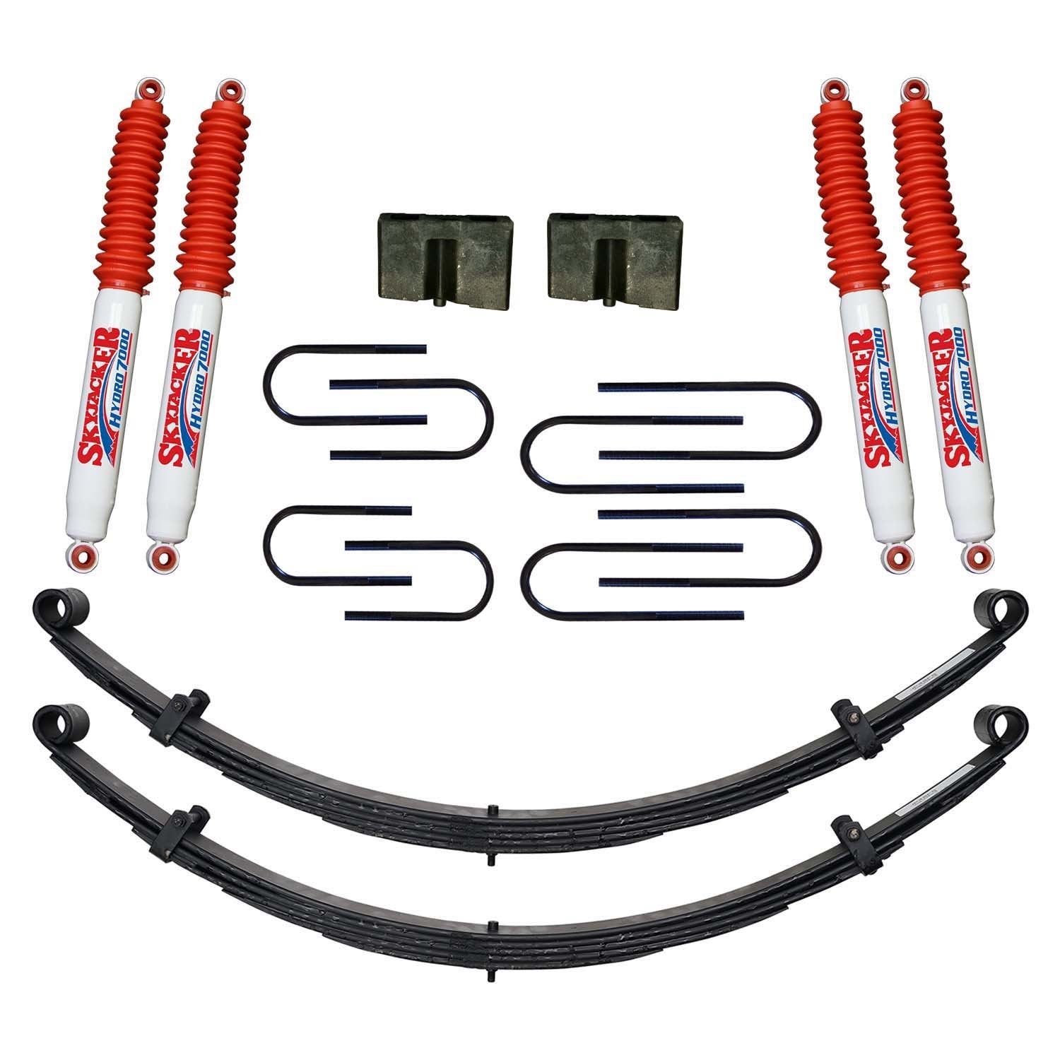 3.5-4 in. Lift Kit w/ Hydro Shocks <br> 74-83 Jeep Cherokee Wagoneer, 74-88 J10 J20