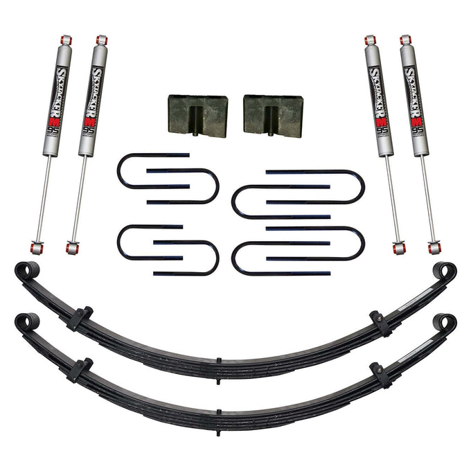 3.5-4 in. Lift Kit w/ M95 Performance Shocks <br> 74-83 Jeep Cherokee Wagoneer, 74-88 J10 J20
