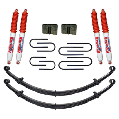 3.5-4 in. Lift Kit w/ Nitro Shocks <br> 74-83 Jeep Cherokee Wagoneer, 74-88 J10 J20