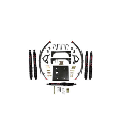 4 in. Lift System w/ Black MAX Shocks <br> 89-95 Toyota Pickup