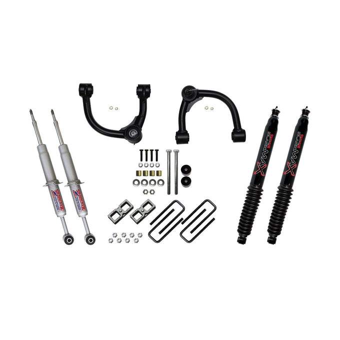 3 in. Upper A-Arm Kit w/ Rr Blocks and Shocks <br> 05-15 Toyota Tacoma