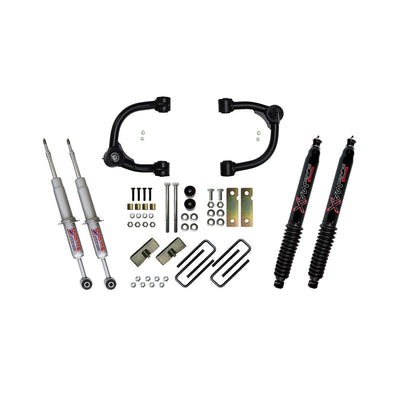 3 in. Upper A-Arm Kit w/ Black MAX Shocks <br> 16-20 Toyota Tacoma