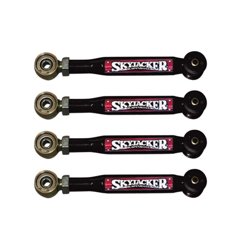 0-4 in. Fr and Rr Adjustable Lower Flex Links <br> 97-06 Jeep Wrangler TJ
