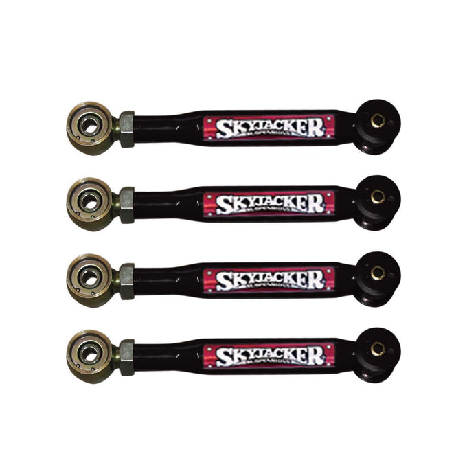 0-4 in. Fr and Rr Adjustable Lower Flex Links <br> 97-06 Jeep Wrangler TJ