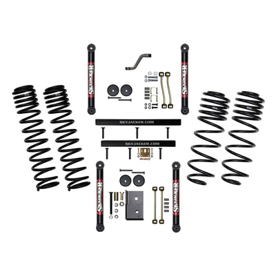 4 in. Component Box w/ Coil Springs <br> 03-06 Jeep Wrangler TJ