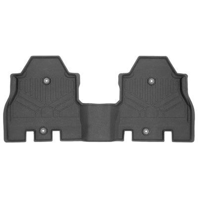 Fit Rubber Floor Mats 2nd Row Liner <br> 18-21 Jeep Wrangler Unlimited