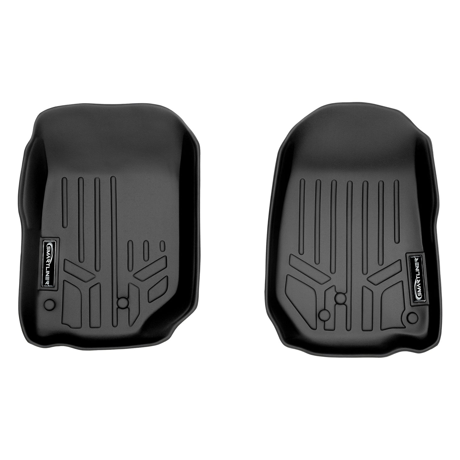 Floor Mats 1st Row Liner Set <br> 07-13 Jeep Wrangler