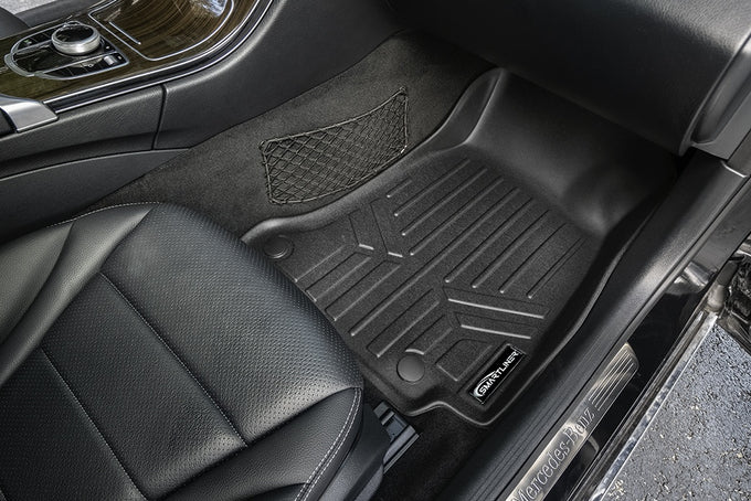 Floor Mats 1st Row Liner Set <br> 15¨C21 Mercedes C-Class C250/300/350/450/C63 AMG