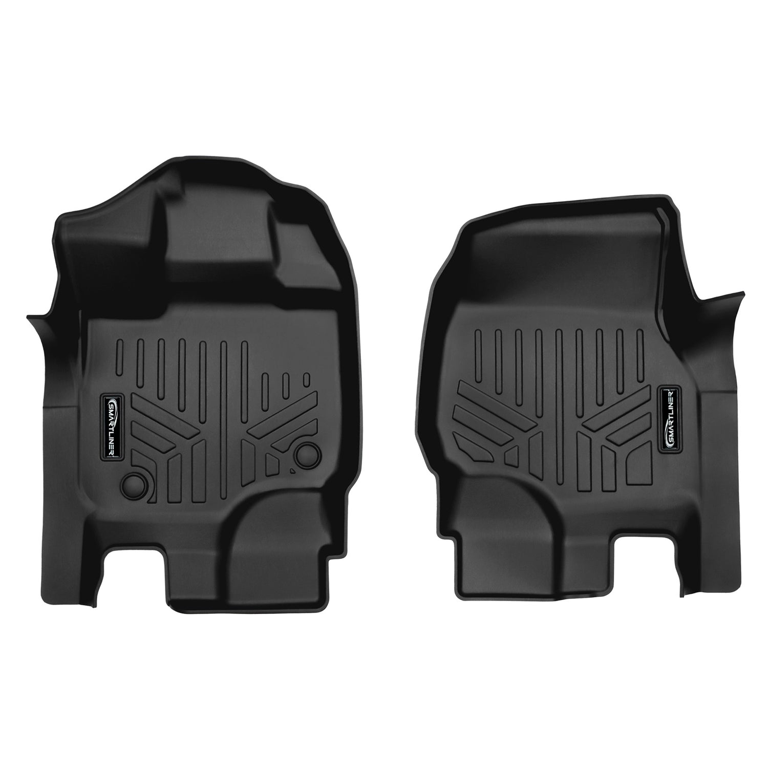 Floor Mats 1st Row Liner Set <br> 15-22 Ford F-150 SuperCab and SuperCrew