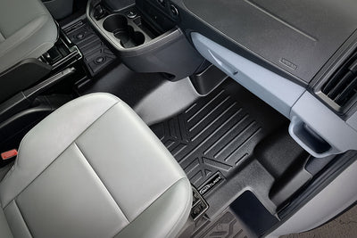 Floor Mats 1st Row 1 Piece Full Coverage Liner <br> 15-19 Ford Transit (All Models)