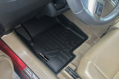 Floor Mats 1st Row Liner Set <br> 07-12 Dodge Caliber 07-17 Jeep Patriot/Compass