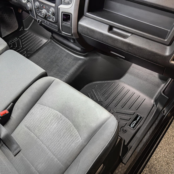 Floor Mats 1st Row 1pc Liner <br> 12-22 RAM 1500 Quad Cab