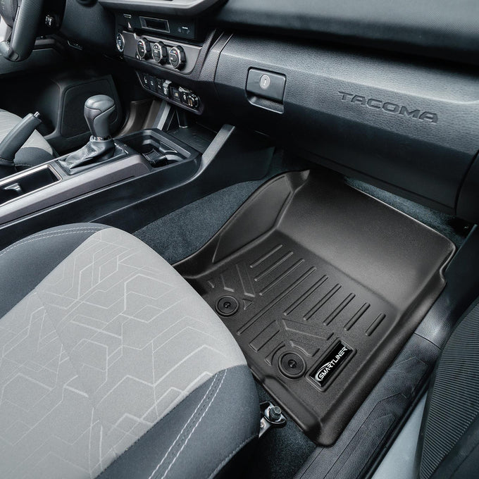 Floor Mats 1st Row Liner Set <br> 18-21 Toyota Tacoma