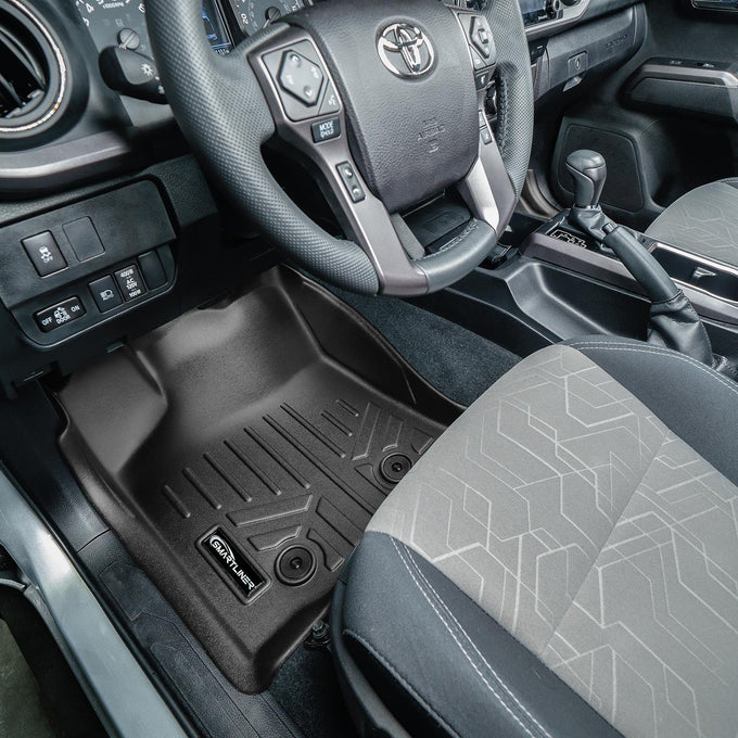 Floor Mats 1st Row Liner Set <br> 18-21 Toyota Tacoma