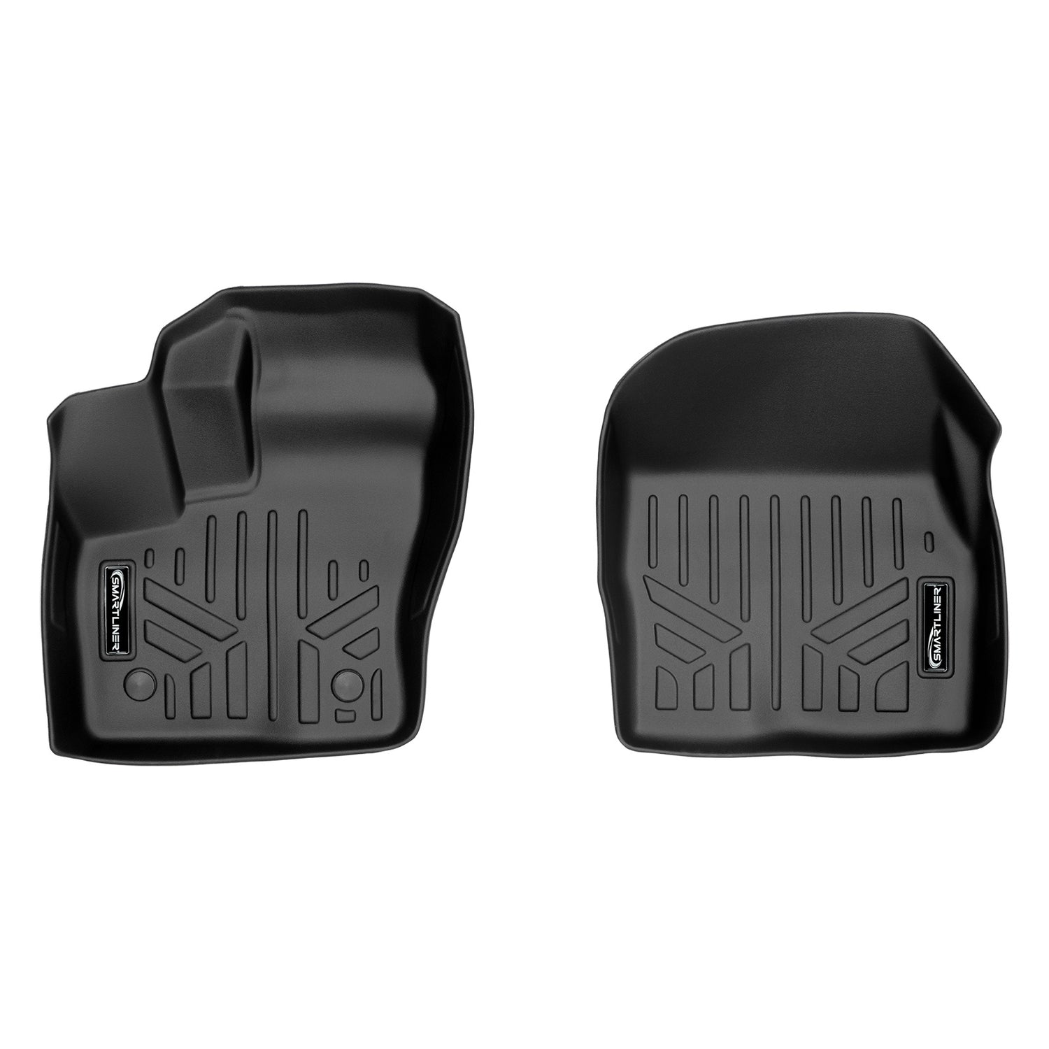 Floor Mats 1st Row Liner Set <br> 14-21 Ford Transit Connect With Carpet Flooring