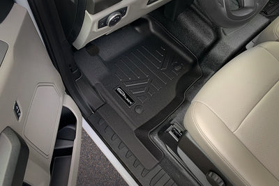 Floor Mats 1st Row Liner Set <br> 17¨C22 Ford F-250¨C450 SD Super/Crew Cab