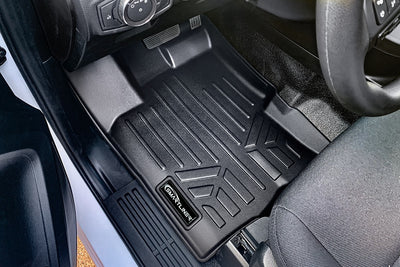 Floor Mats 1st Row Liner Set <br> 19-21 Ford Ranger With Vinyl Flooring