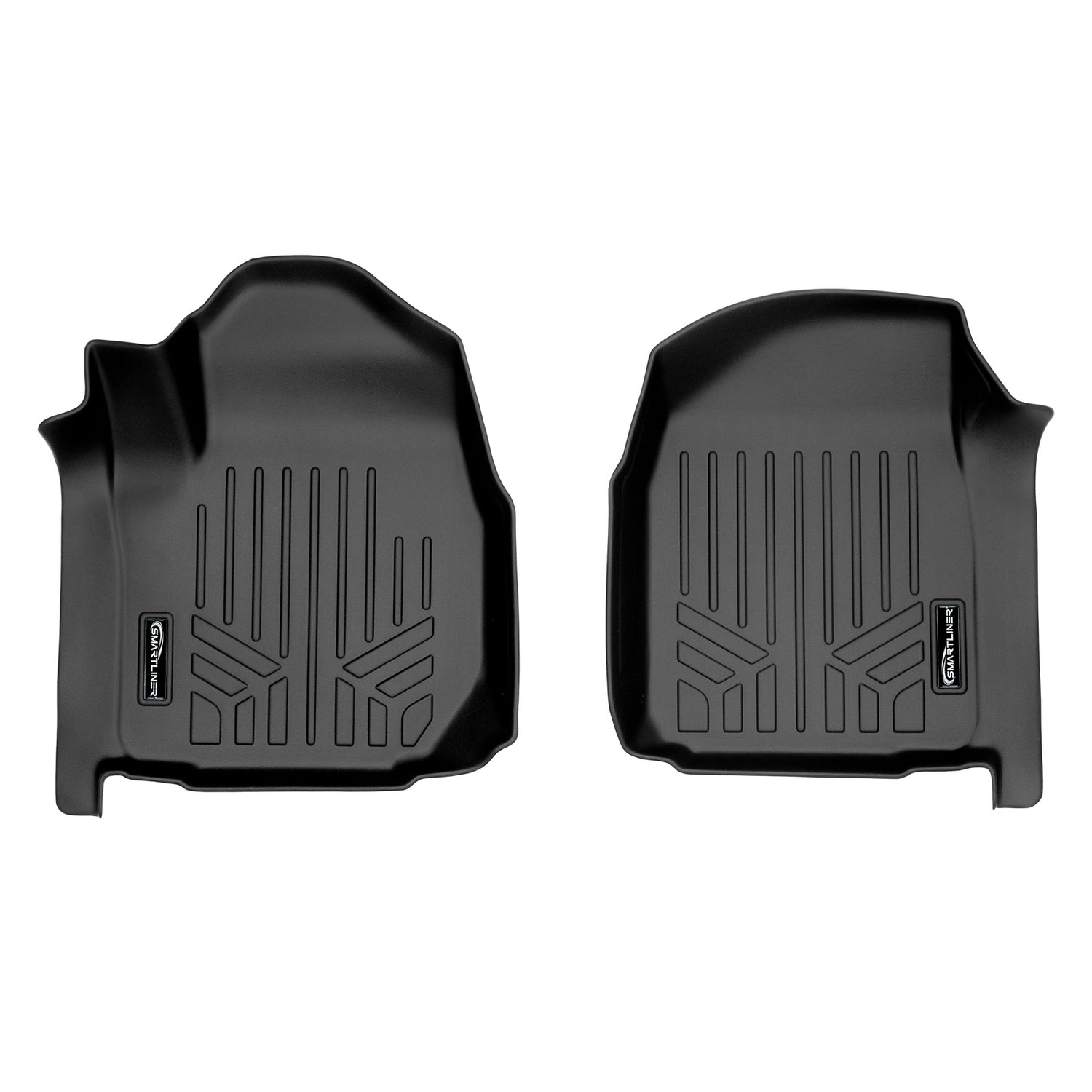 Floor Mats 1st Row Liner Set <br> 19-21 Chevrolet Silverado 1500 GMC Sierra 1500