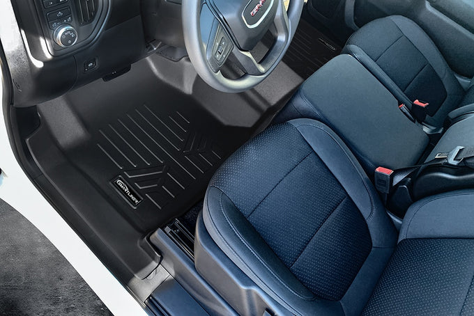 Floor Mats 1st Row 1pc Liner <br> 19-21 Chevrolet Silverado 1500 GMC Sierra 1500