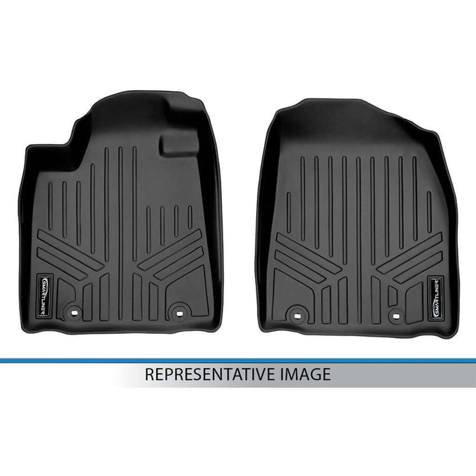 Floor Mats 1st Row Liner Set <br> 16-21 Tesla Model X 5 Passenger