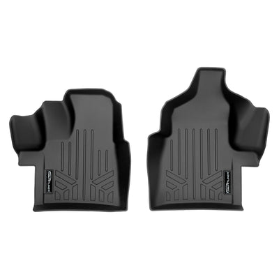 First Row Floor Mat Liners <br> 20-24 Ford Transit (Vinyl Flooring)