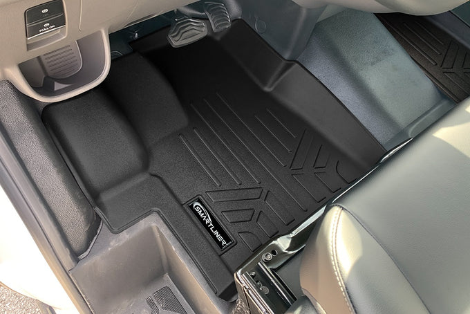 First Row Floor Mat Liners <br> 20-24 Ford Transit (Vinyl Flooring)