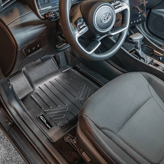 Floor Mats 1st Row Liner Set <br> 22-25 Hyundai Tucson 22-25 Hyundai Santa Cruz
