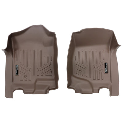 Floor Mats 1st Row Liner Set Tan <br> 07¨C14 GM Truck/SUV Silverado/Sierra/Tahoe/Yukon