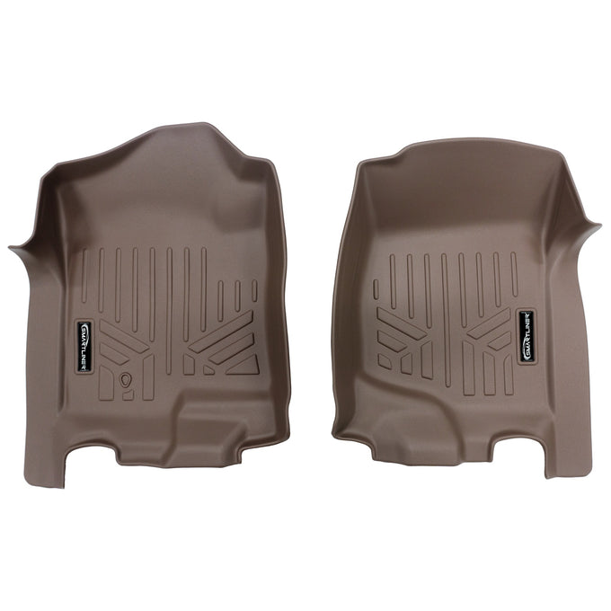 Floor Mats 1st Row Liner Set Tan <br> 07¨C14 GM Truck/SUV Silverado/Sierra/Tahoe/Yukon