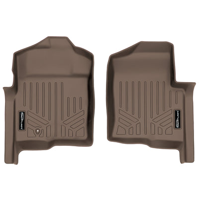 Floor Mats 1st Row Liner Set Tan <br> 09-10 Ford F-150