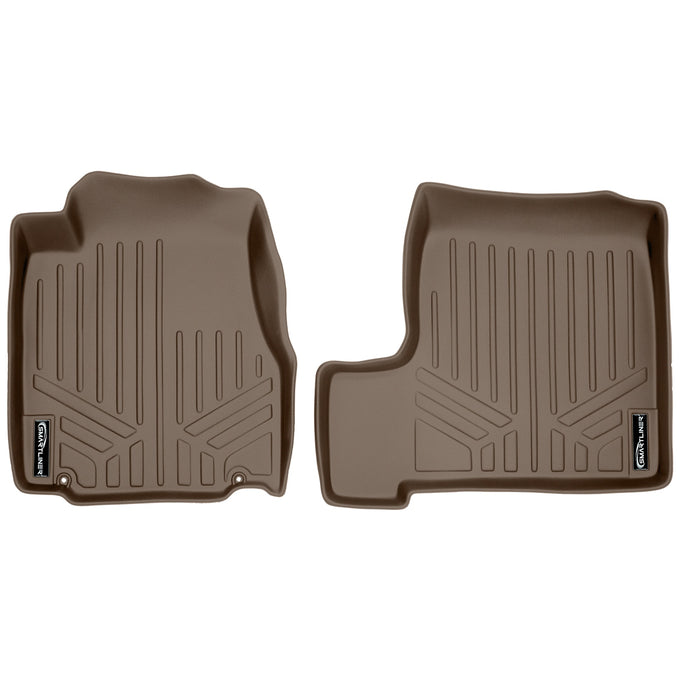 Floor Mats 1st Row Liner Set Tan <br> 07-11 Honda CR-V