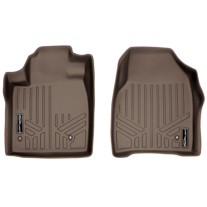 Floor Mats 1st Row Liner Set Tan <br> 09-15 Honda Pilot