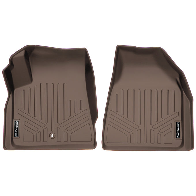 Floor Mats 1st Row Liner Set Tan <br> 07¨C17 Outlook/Acadia/Traverse/Enclave